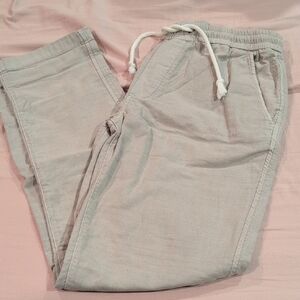 Marine Layer Saturday Beach Pant - Khaki - Size Small